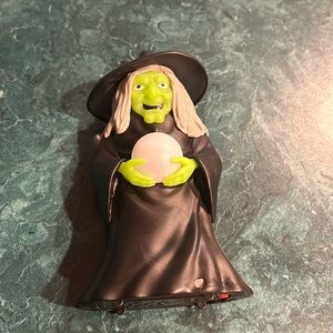 Light up witch Halloween decor